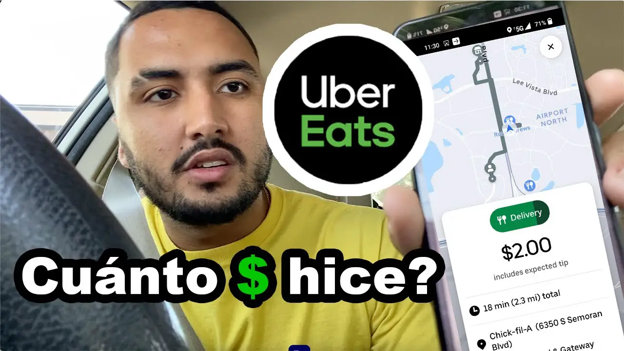 cuanto se gana en uber eats usa