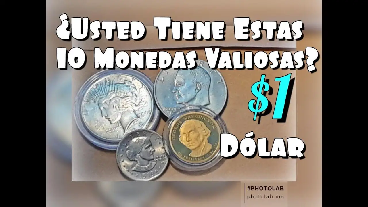 las monedas de 1 dolar mas valiosas en usa