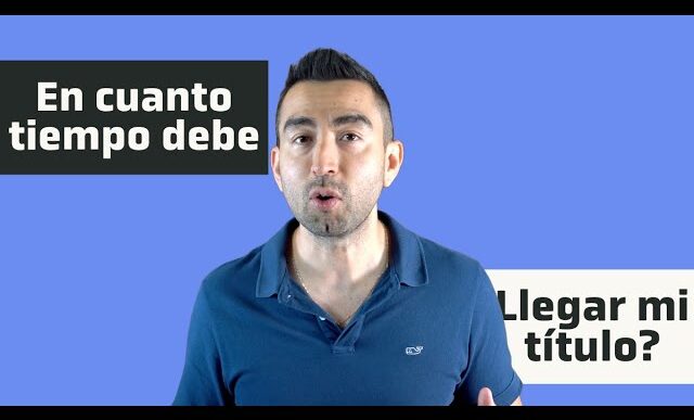 cuanto se tarda en llegar el titulo de carro