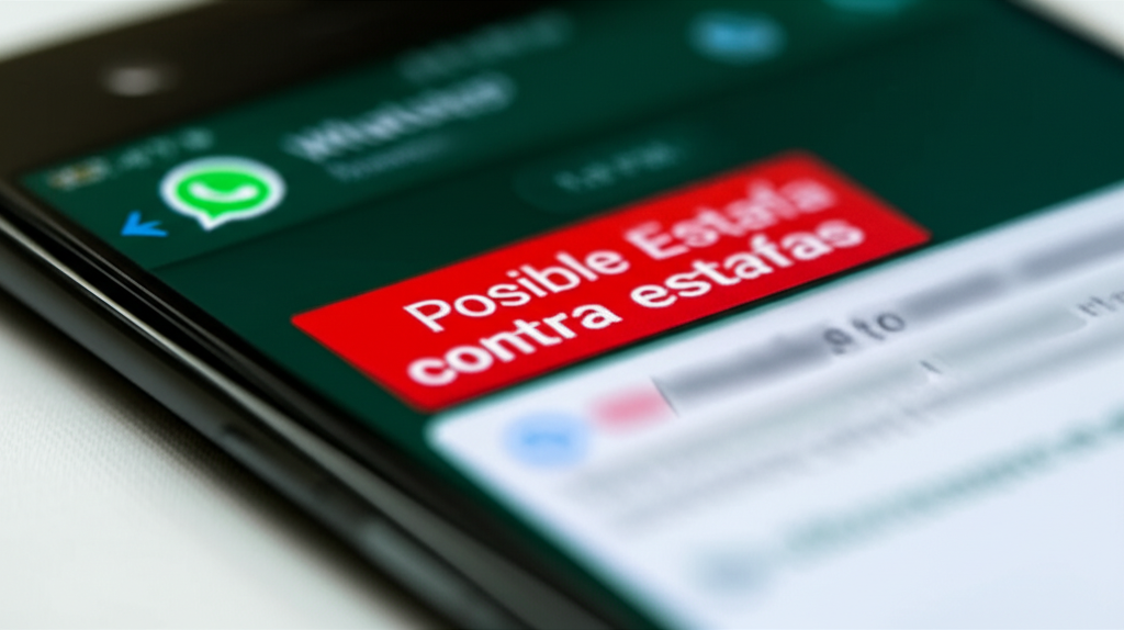 Generate a high-quality, relevant image prompt for an article about: WhatsApp: Nueva protección con
