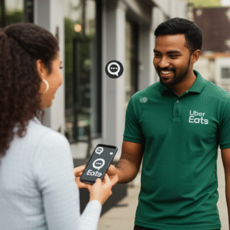 Uber Eats: Mensajería sin complicaciones entre comercios y clientes