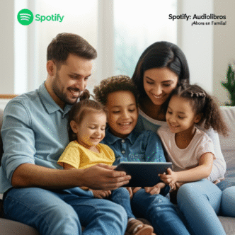 Spotify: Audiolibros ¡Ahora en Familia!