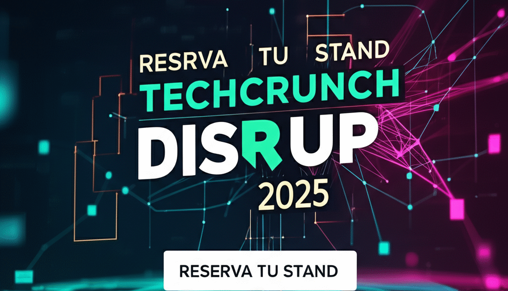 Reserva tu stand TechCrunch Disrupt 2025